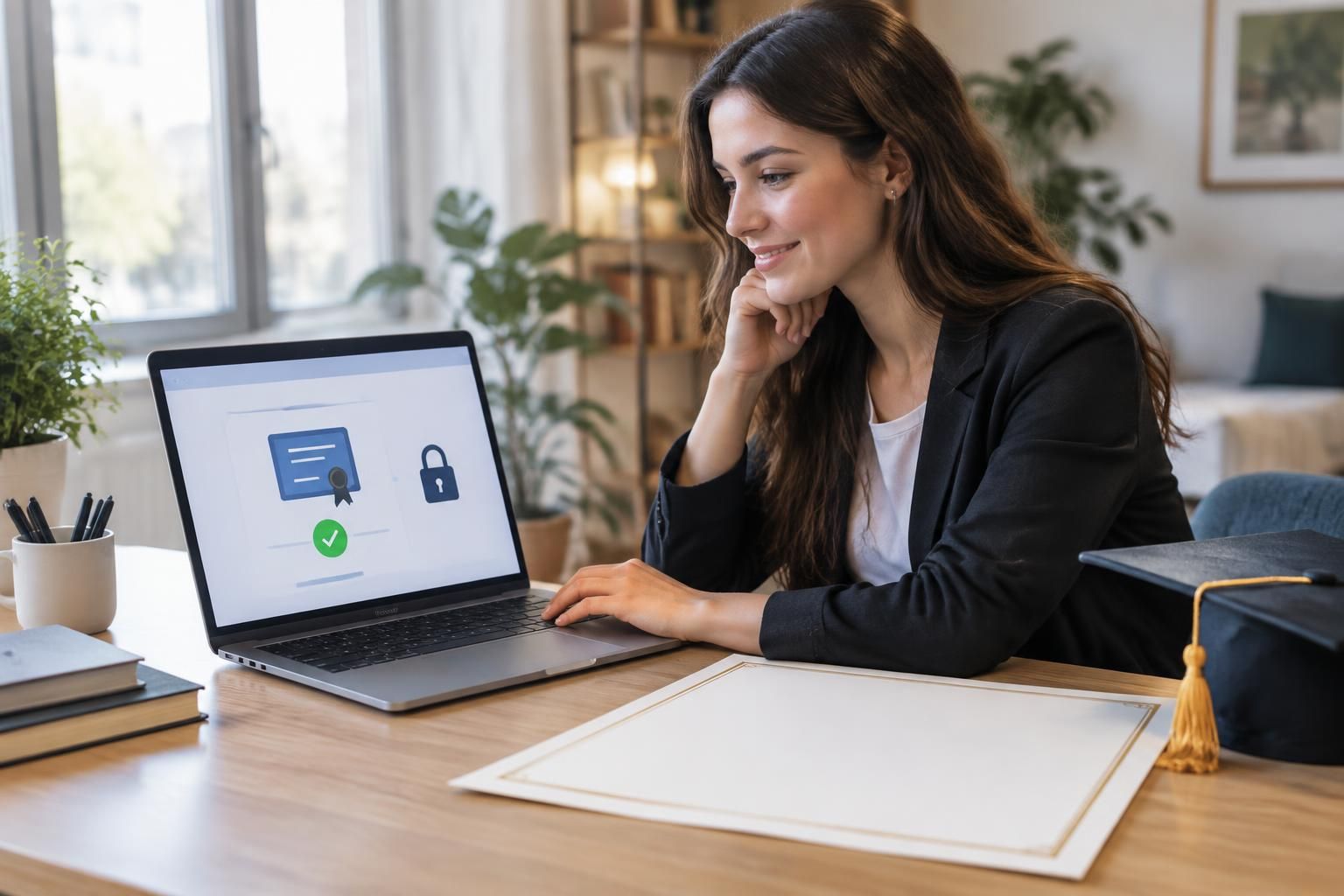 obtenez en ligne une attestation numérique de diplôme sur diplome.gouv.fr : découvrez les démarches pour la télécharger et vérifier son authenticité.