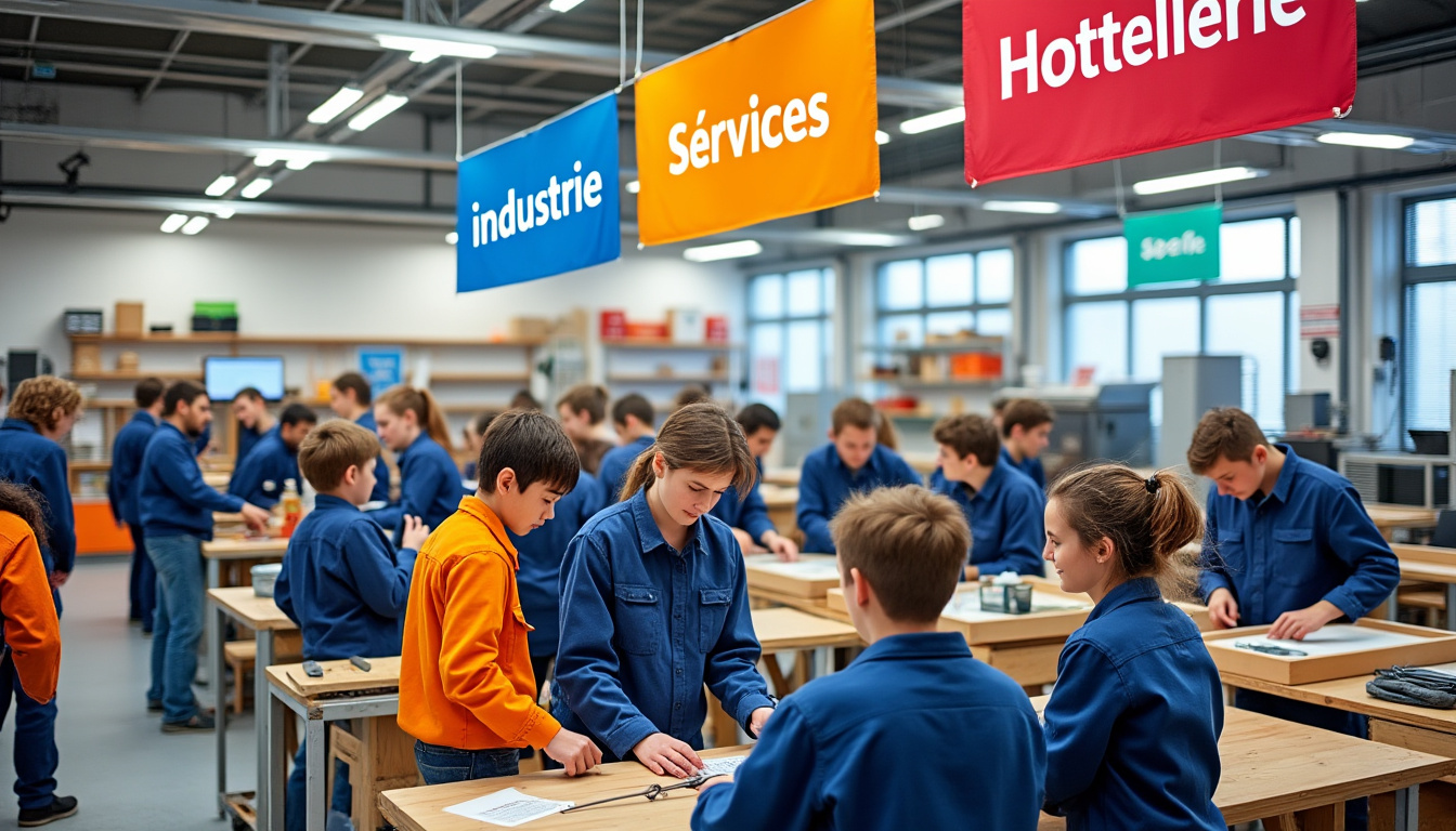 découvrez la liste complète des bacs professionnels classés par familles de métiers et secteurs pour mieux orienter votre avenir professionnel.
